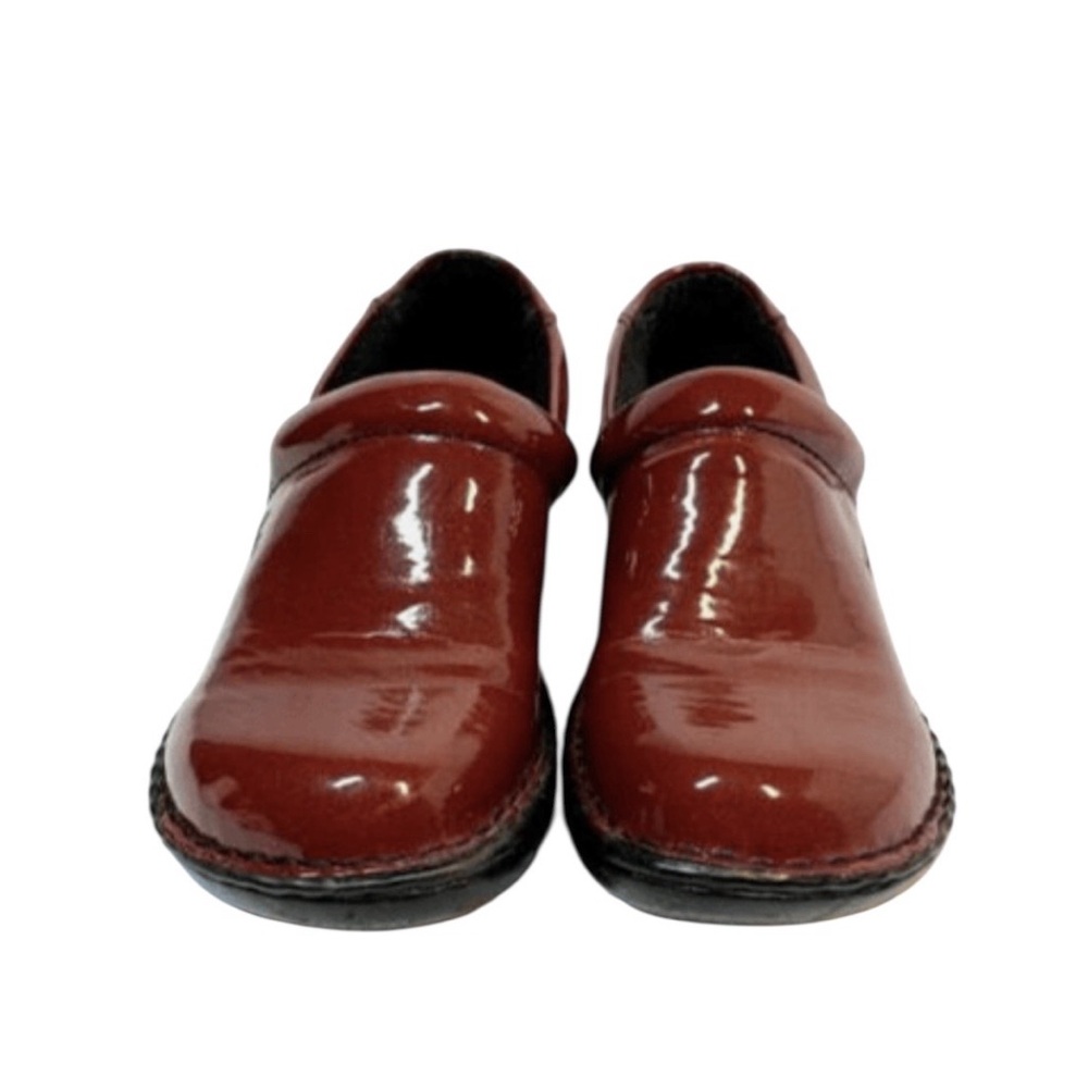 BOC  CLOG  Shiny Red clog